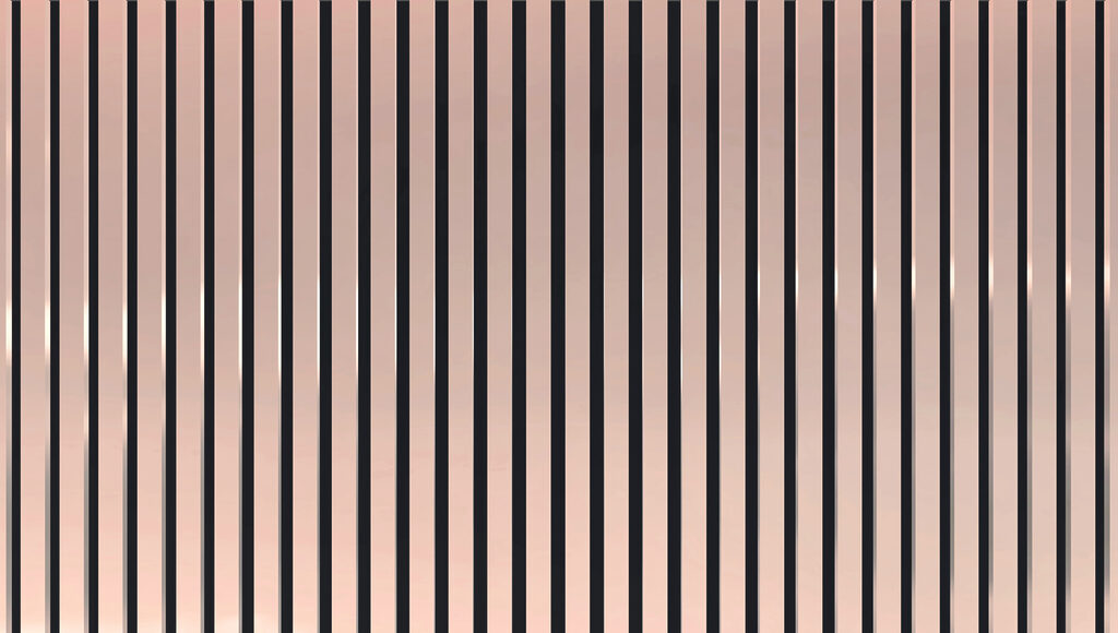 A close up of a metal fence