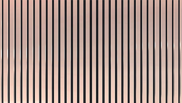 A close up of a metal fence