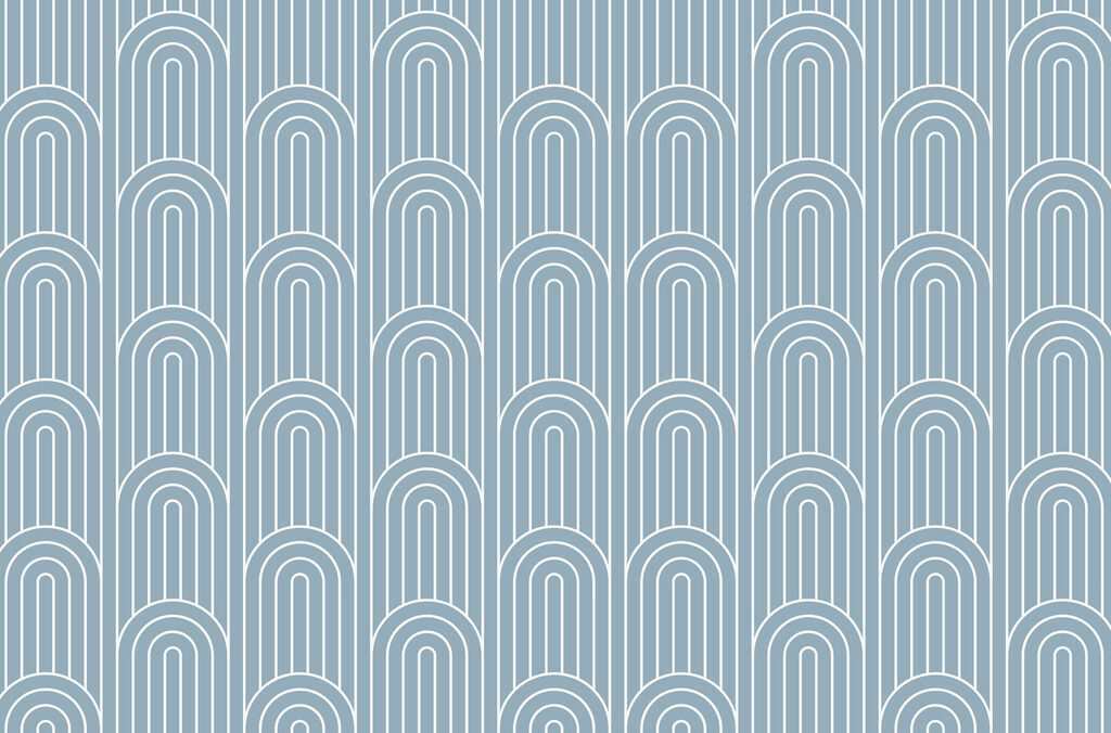 A pattern of white and blue lines