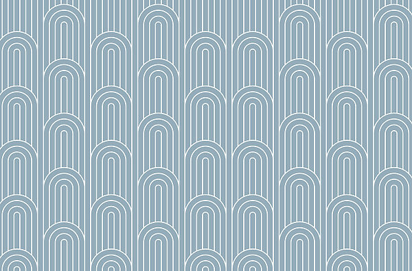 A pattern of white and blue lines
