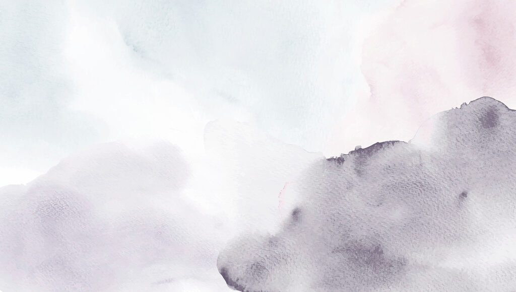 A watercolor painting of a cloud