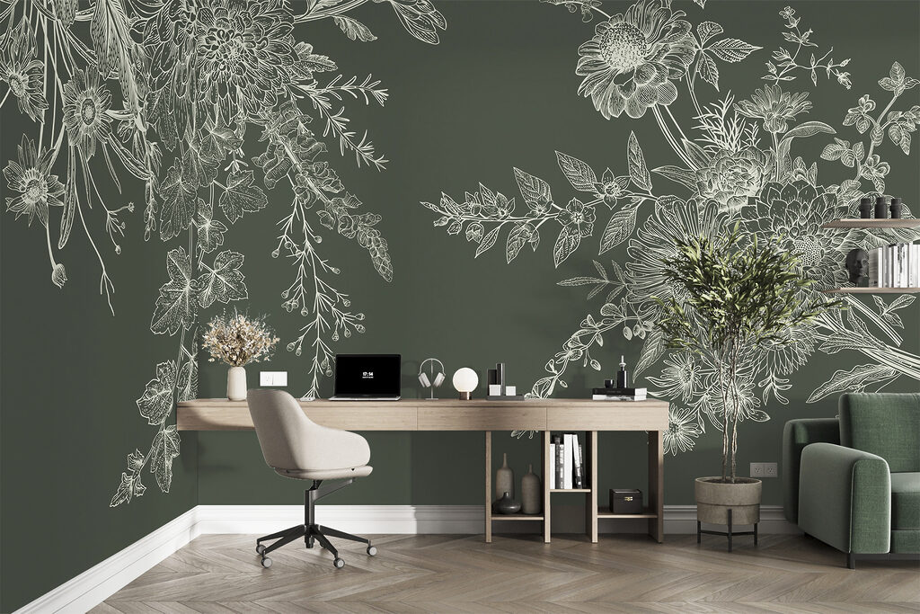 A close up of flowers