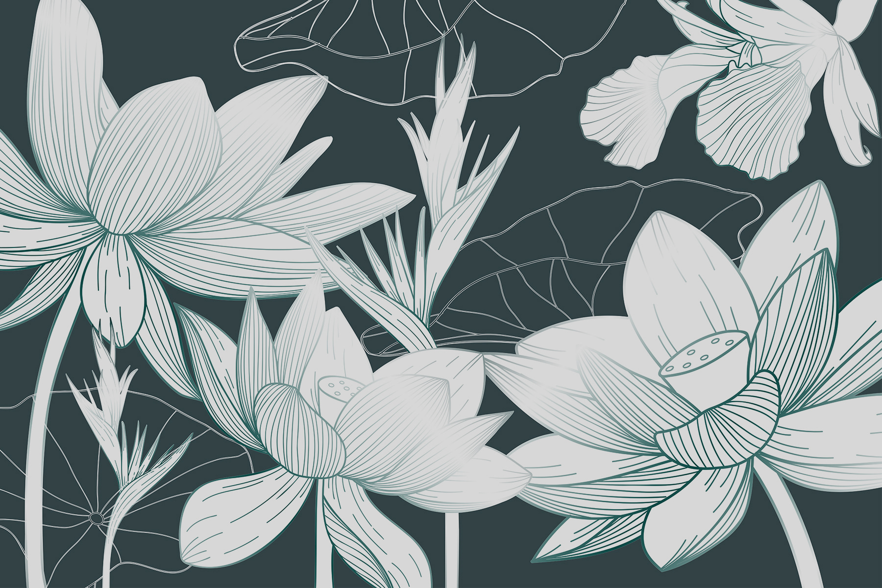A close up of flowers