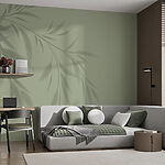 Ταπετσαρίες Η σκιά ενός φυτού σε έναν τοίχο