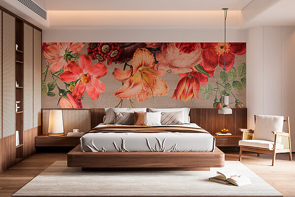 A close up of flowers