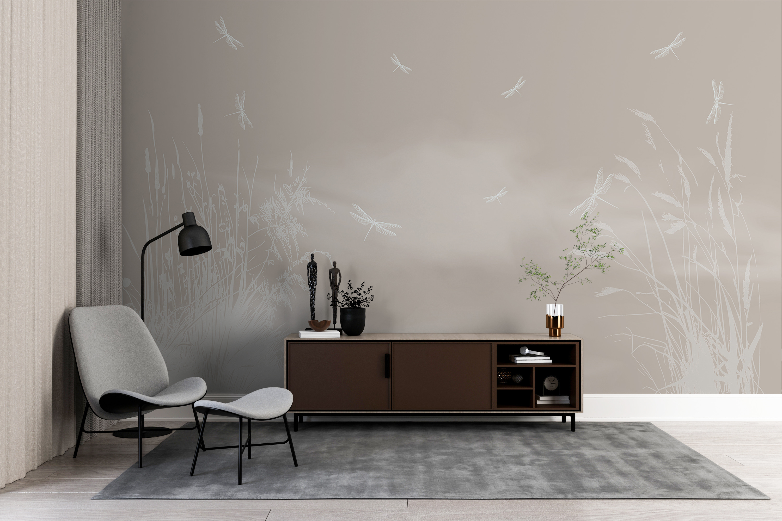 A dragonflies flying in the sky