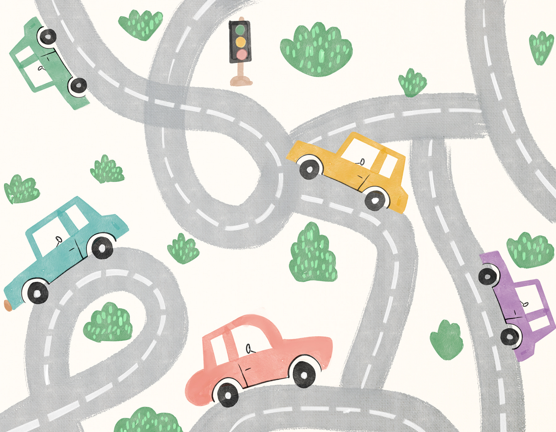 w00599p - Ένα μοτίβο αυτοκινήτων και δρόμων - tegory