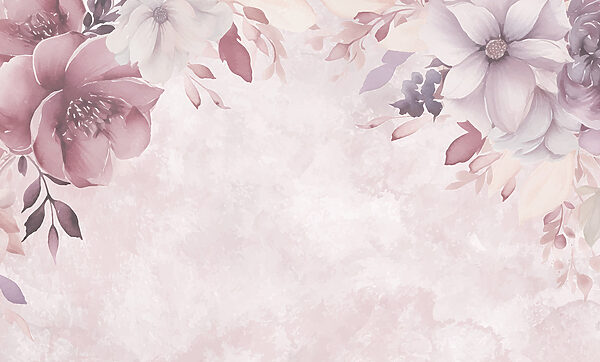 A pink and white flower arrangement