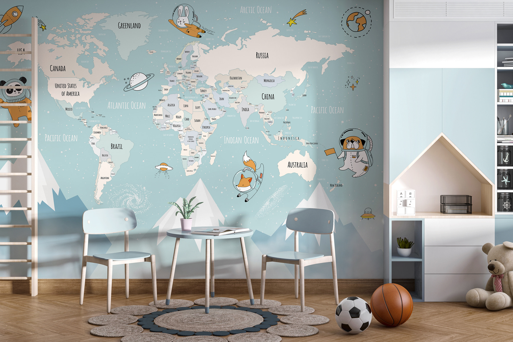 Ένας χάρτης του κόσμου με βουνά και σύννεφα w00066pir1mr - Ένας χάρτης του κόσμου με βουνά και σύννεφα - tegory