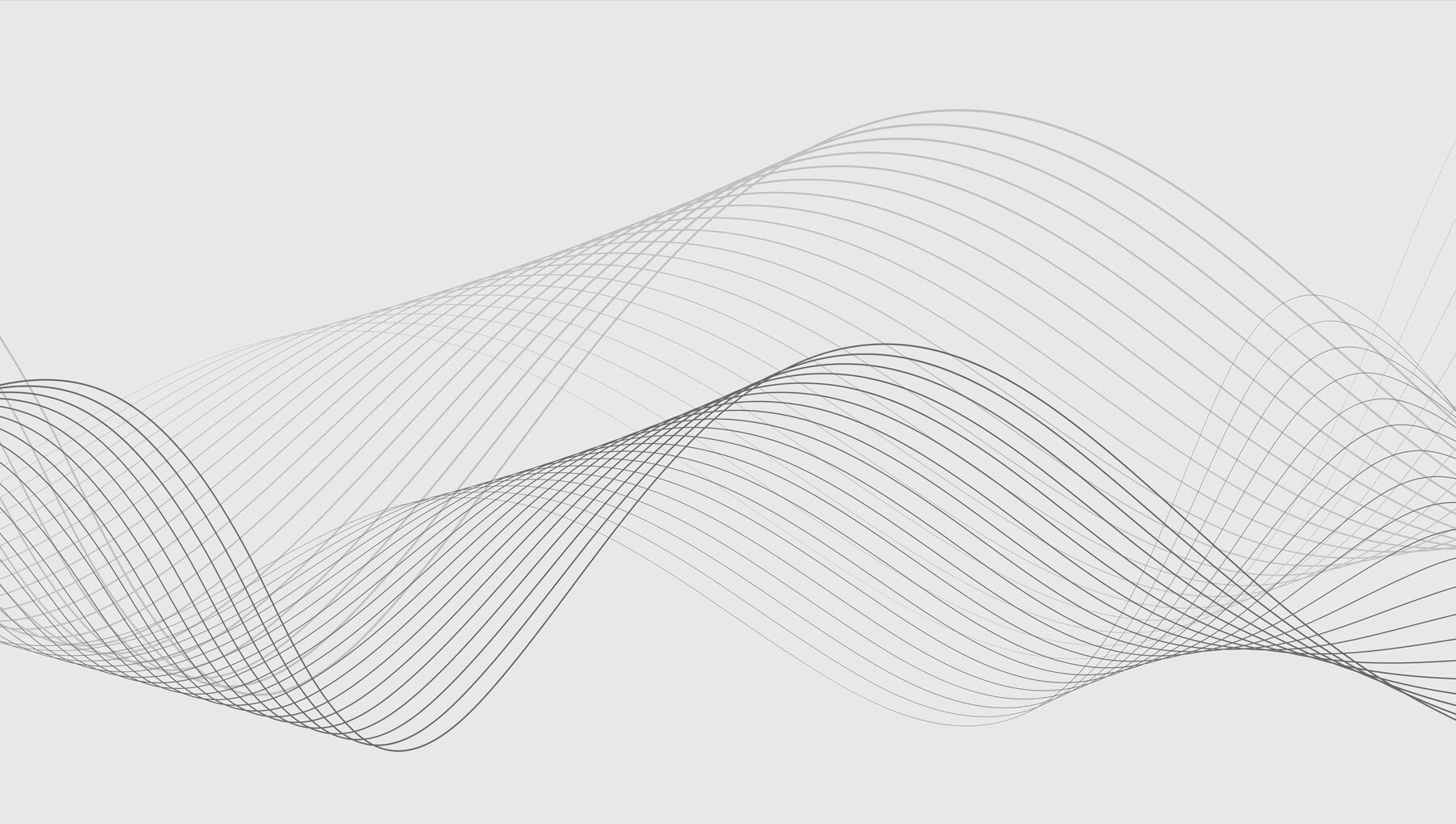 A black and white wavy lines