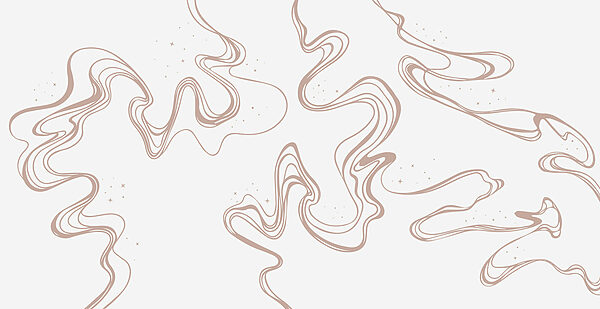 A white background with brown lines