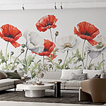 Ταπετσαρίες Ένα κοντινό πλάνο λουλουδιών