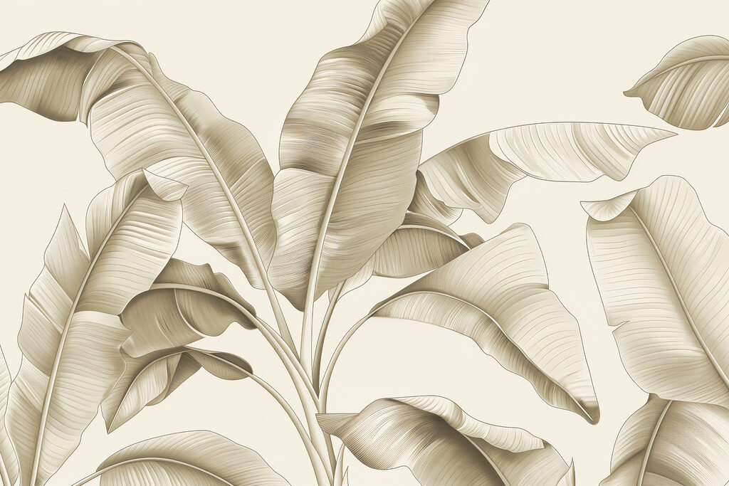 A close up of leaves