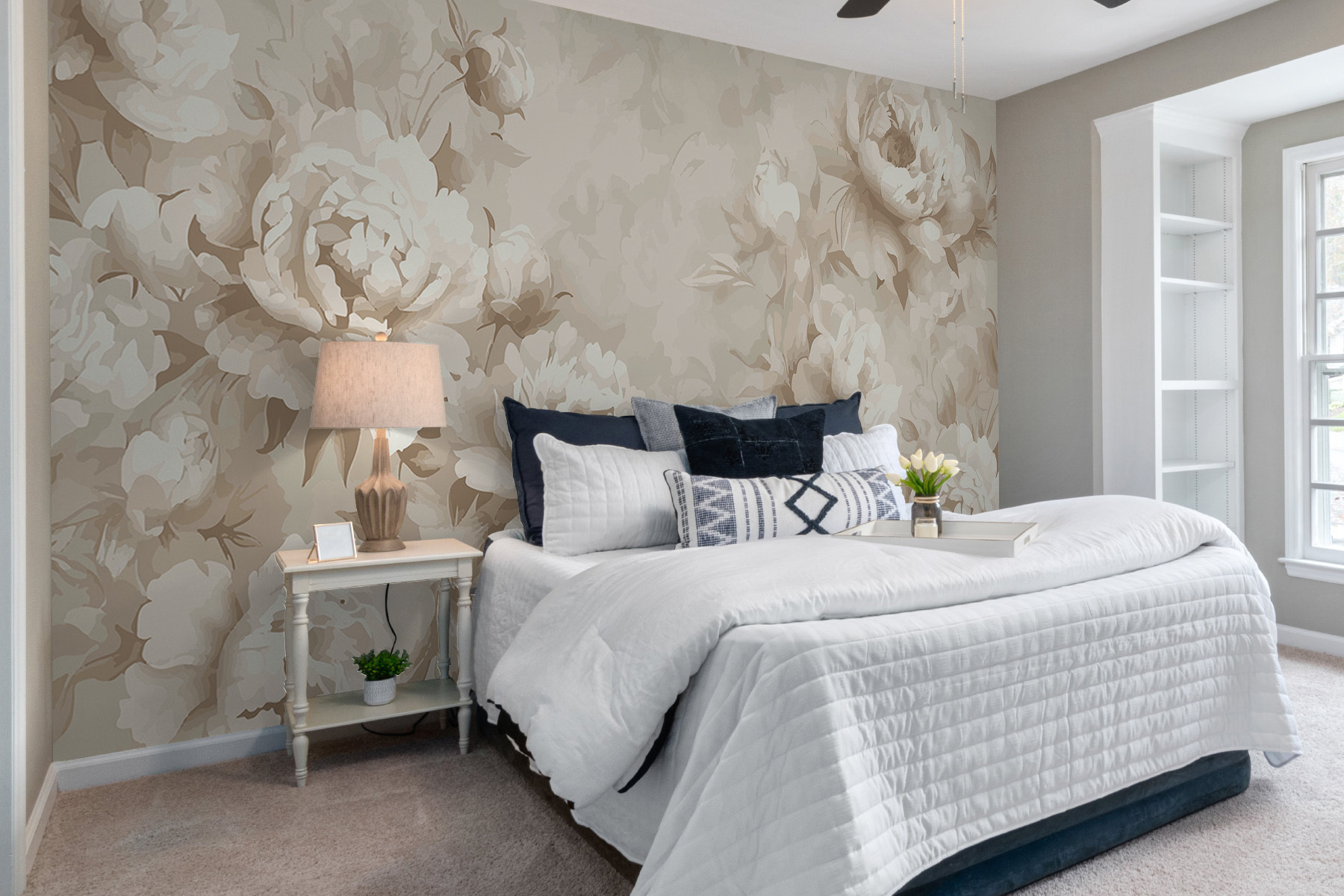 A close up of flowers