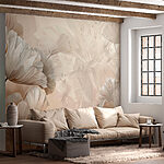 Ταπετσαρίες Ένα κοντινό πλάνο λουλουδιών