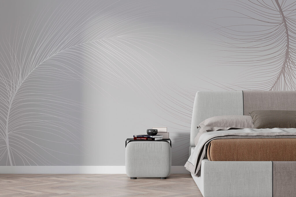 White background with lines