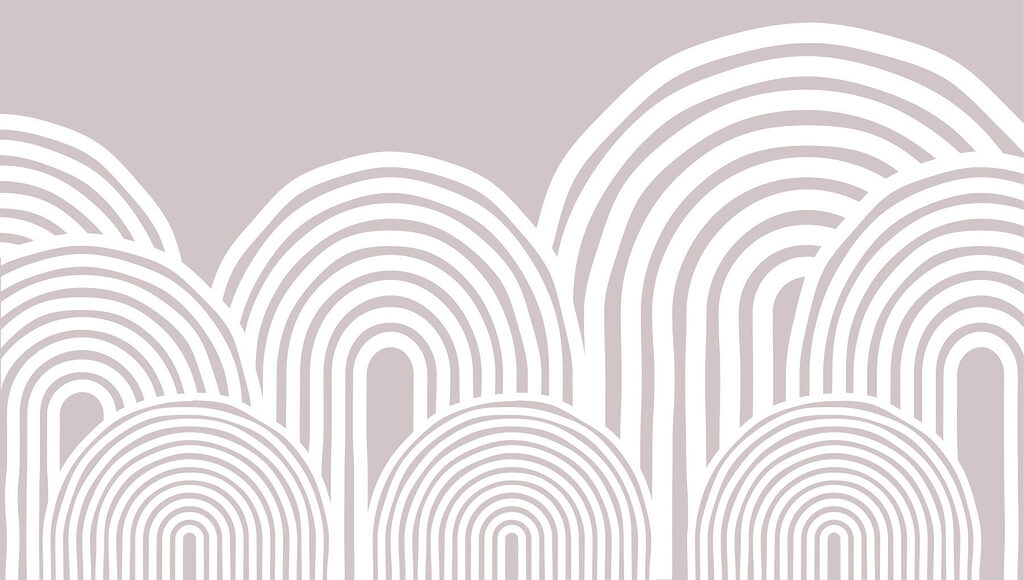 White and gray background with white lines