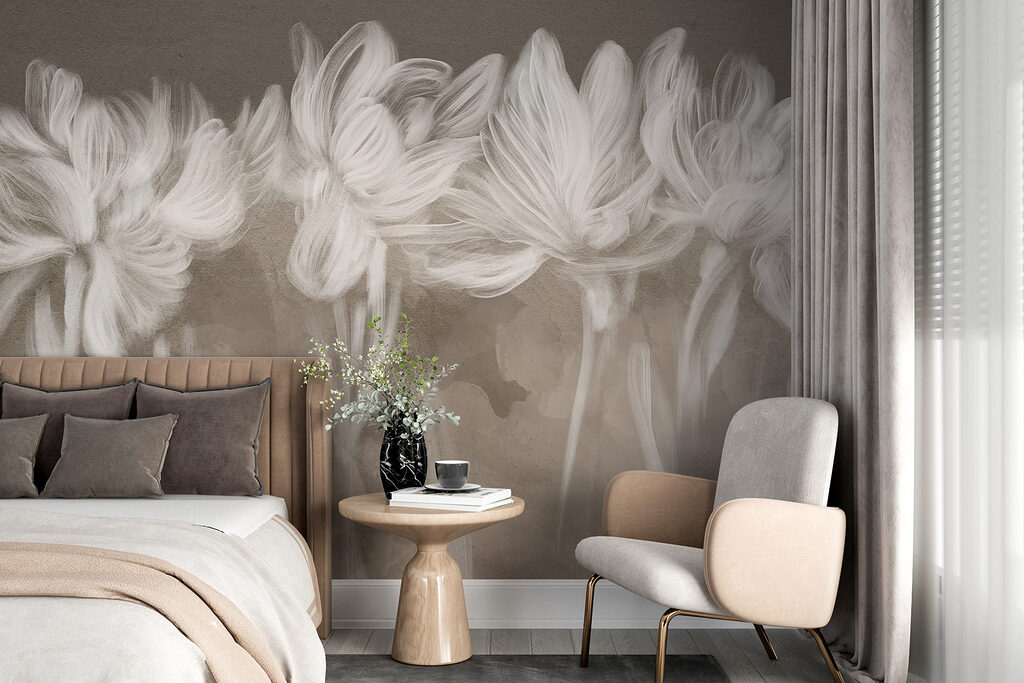 Group of white flowers