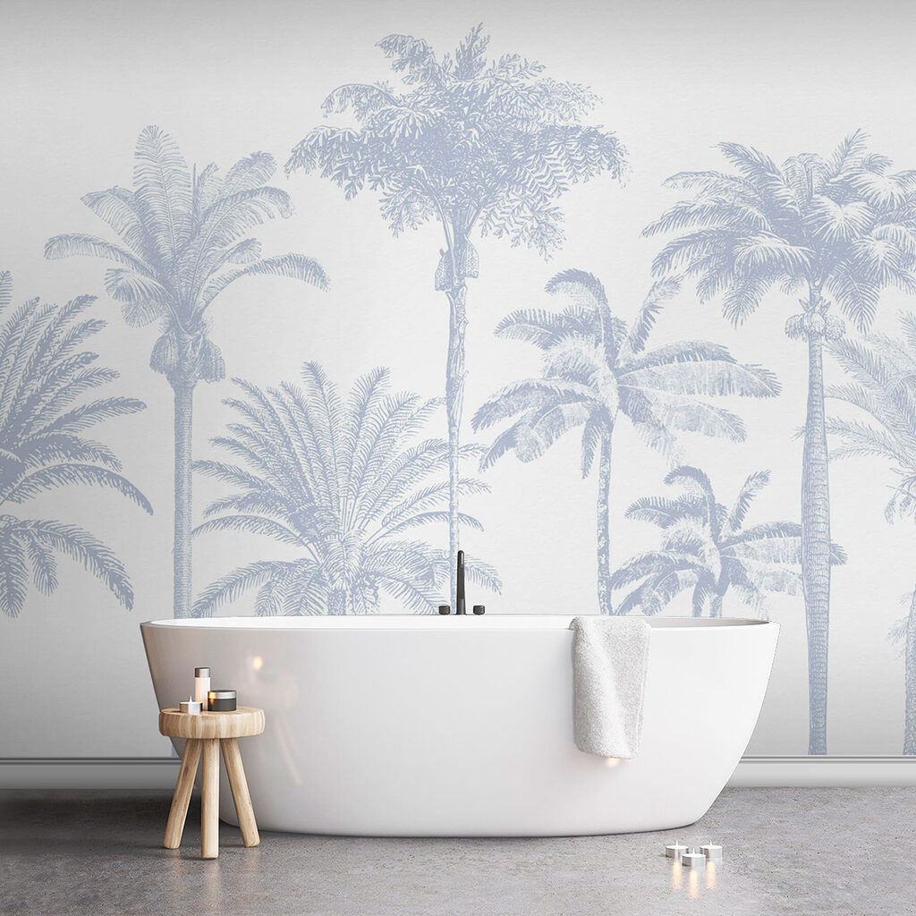Group of palm trees