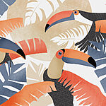 Ομάδα πουλιών με φύλλα Ομάδα πουλιών με φύλλα