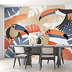 Ομάδα πουλιών με φύλλα Ομάδα πουλιών με φύλλα