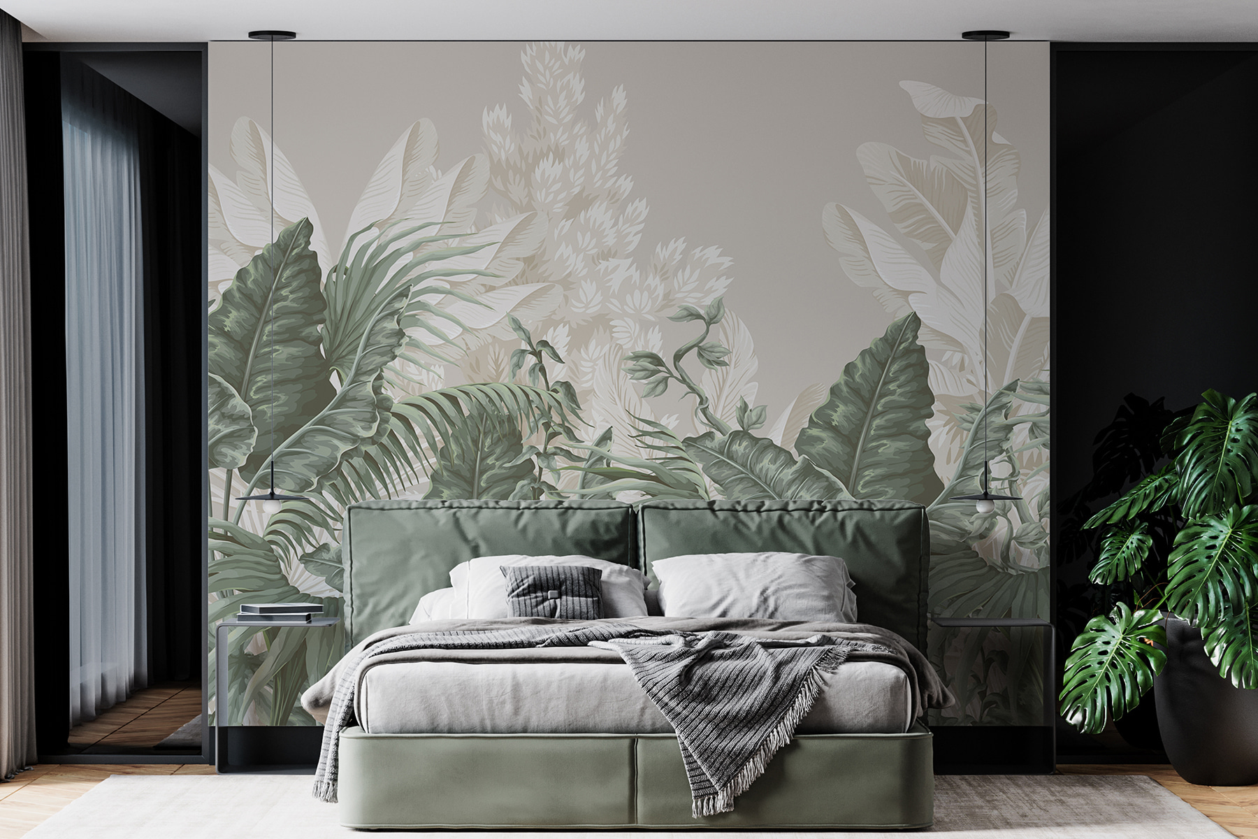 Close up of a wallpaper