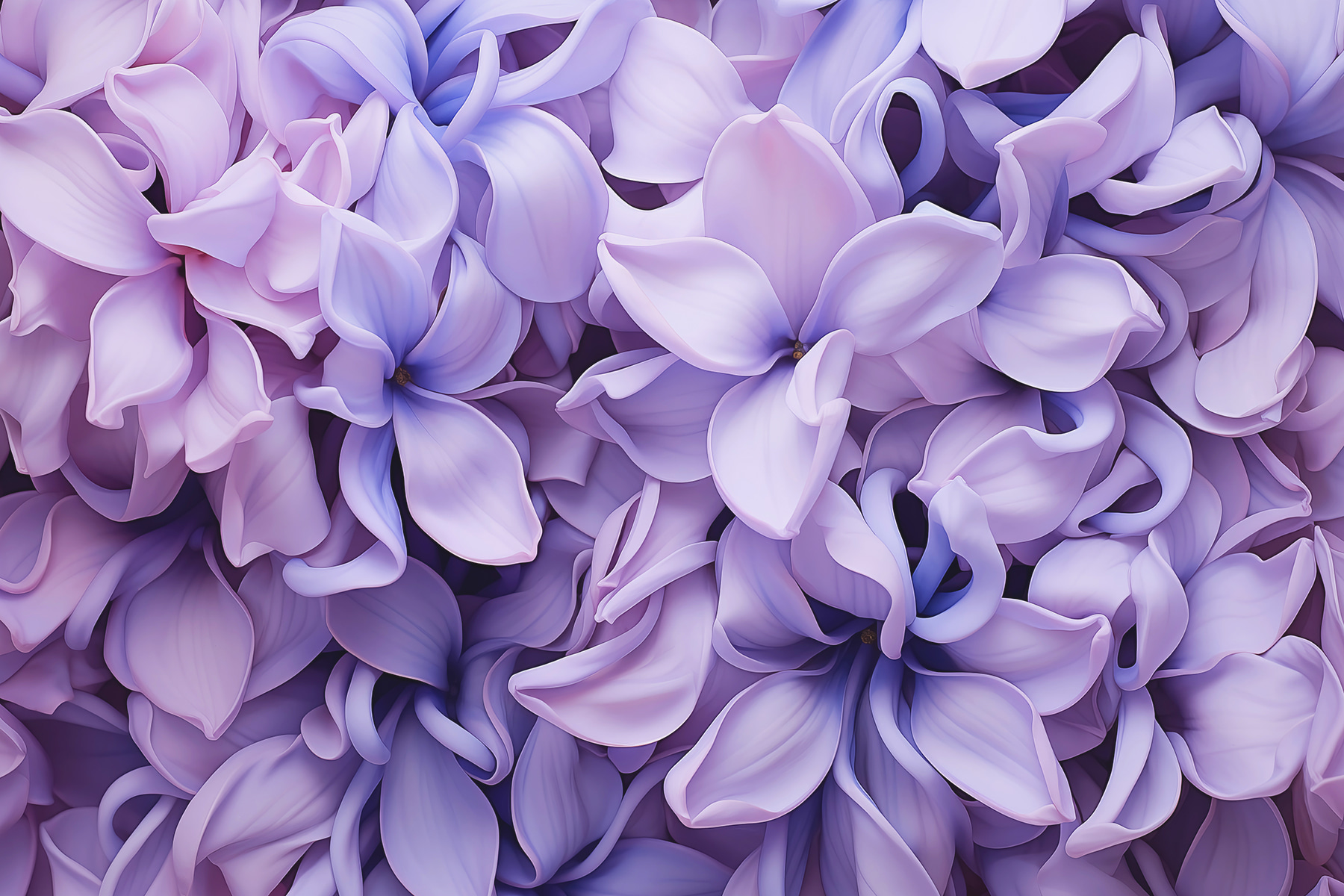 Group of purple flowers