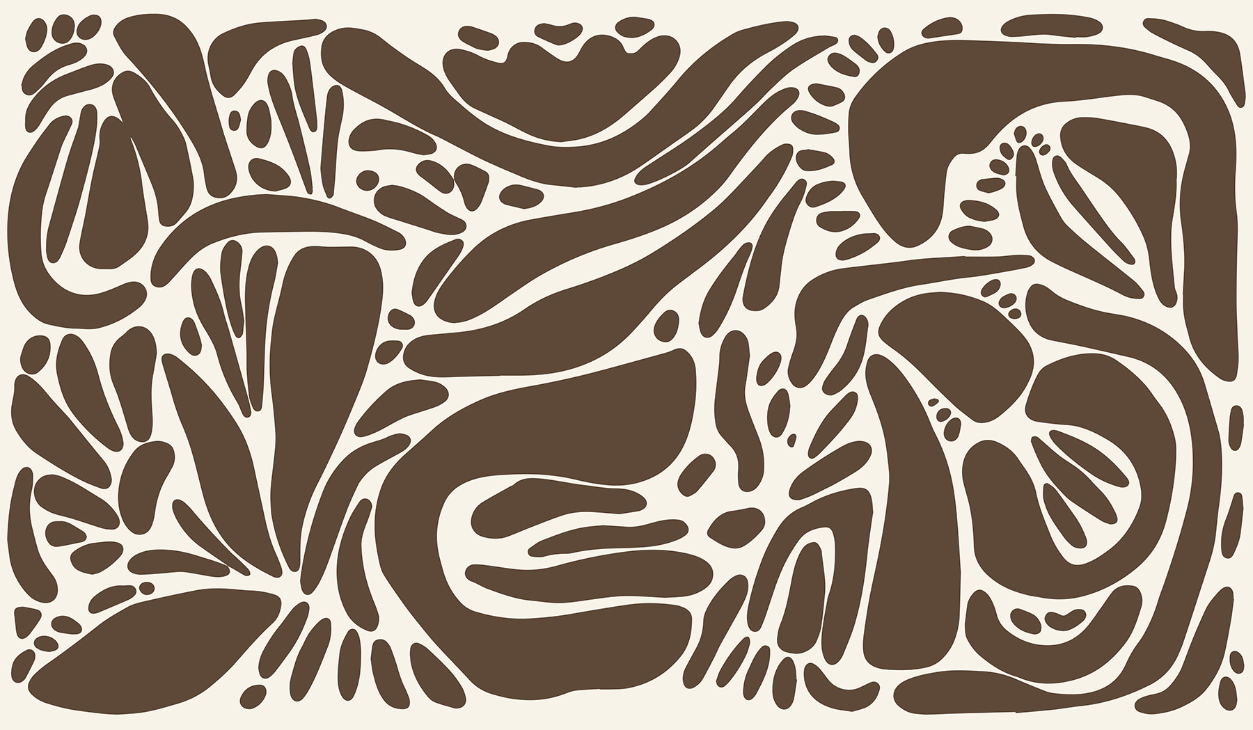 Brown and white pattern