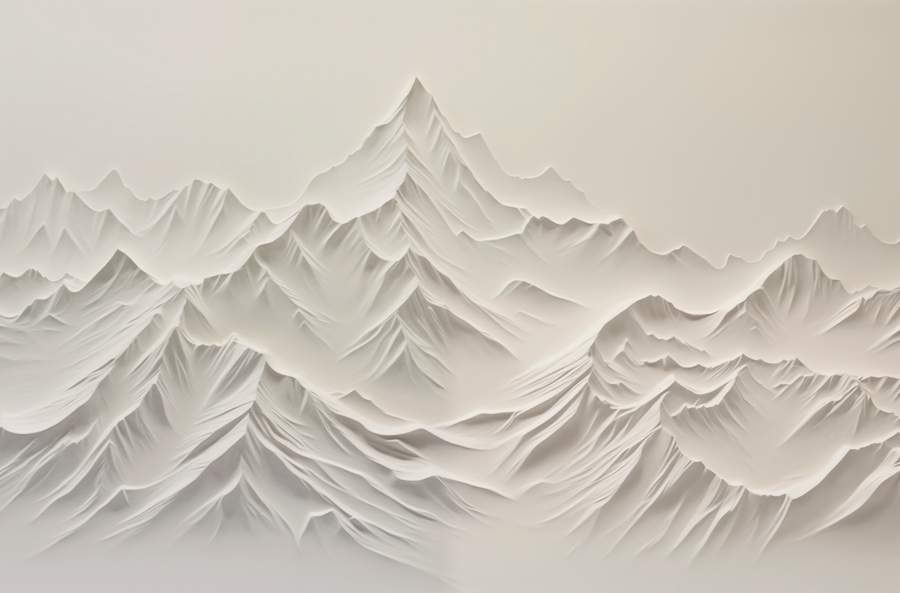 White mountain range with snow White mountain range with snow