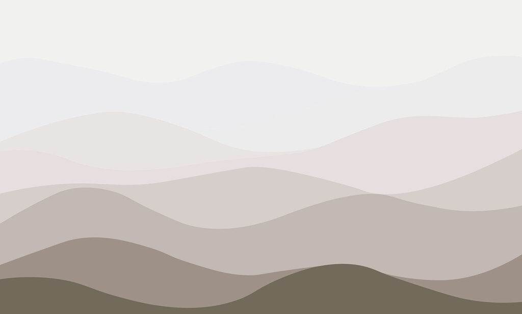 Brown and white wavy lines