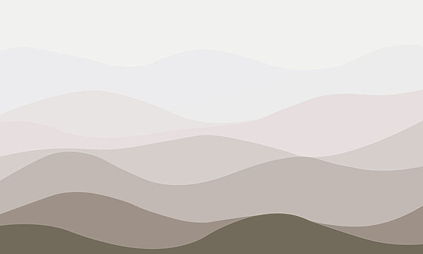 Brown and white wavy lines