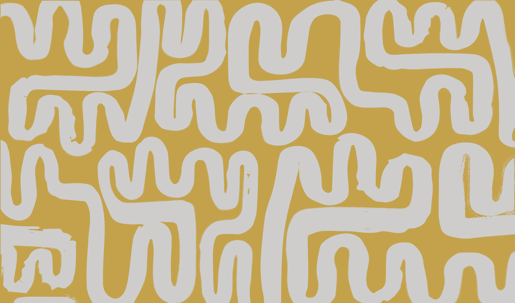 White and yellow maze