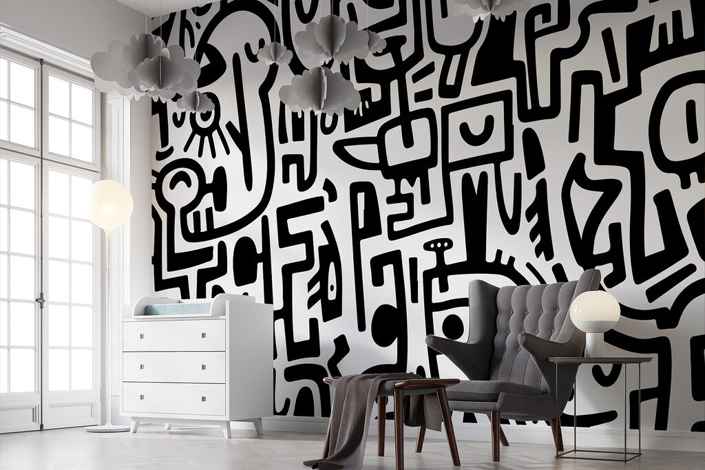 Black and white pattern