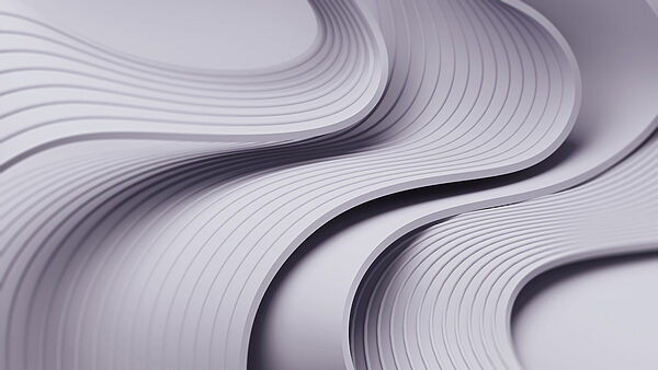 White and grey wavy lines
