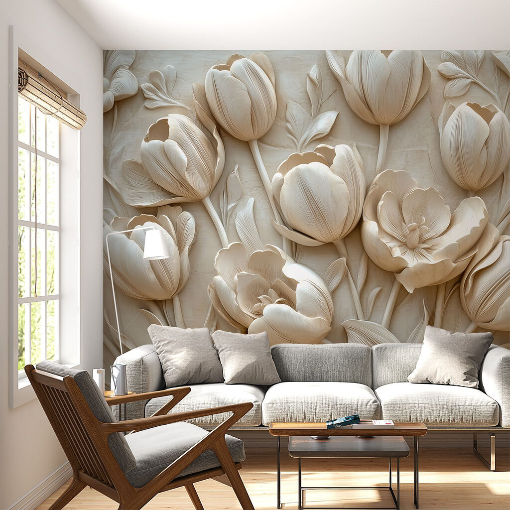 Group of white flowers