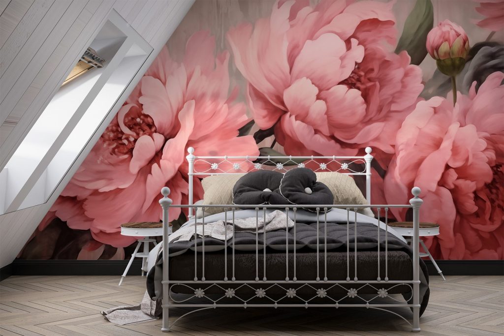 Delicate Peonies in Soft Bloom