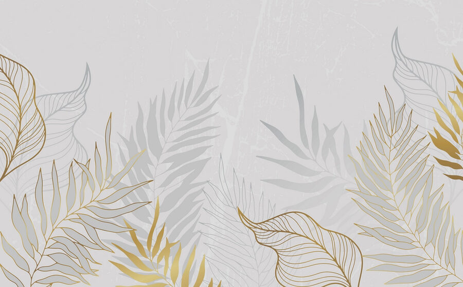 Delicate leaves in soothing hues Delicate leaves in soothing hues
