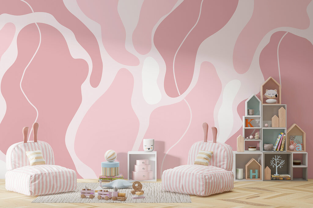 Pink and white pattern Pink and white pattern