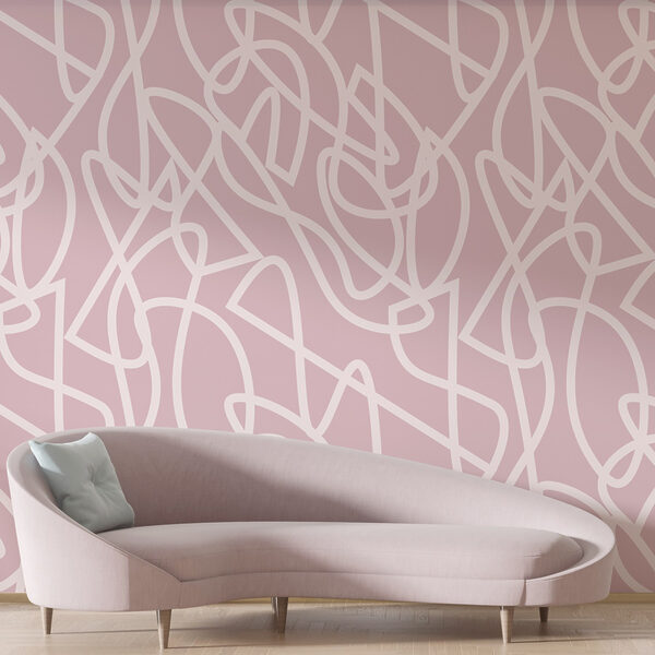 Pattern of white lines