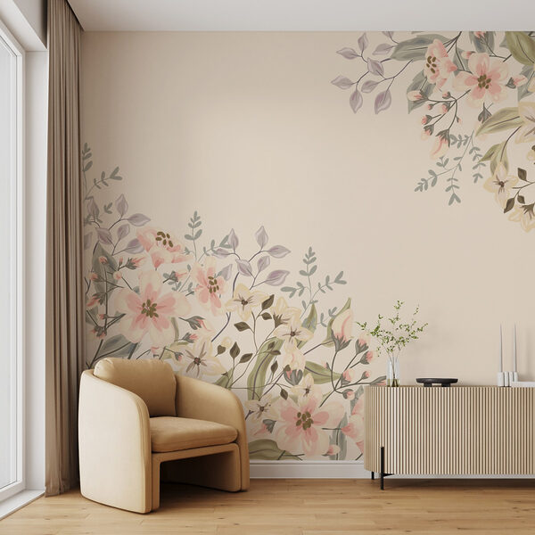 Floral μοτίβο με λουλούδια Floral μοτίβο με λουλούδια