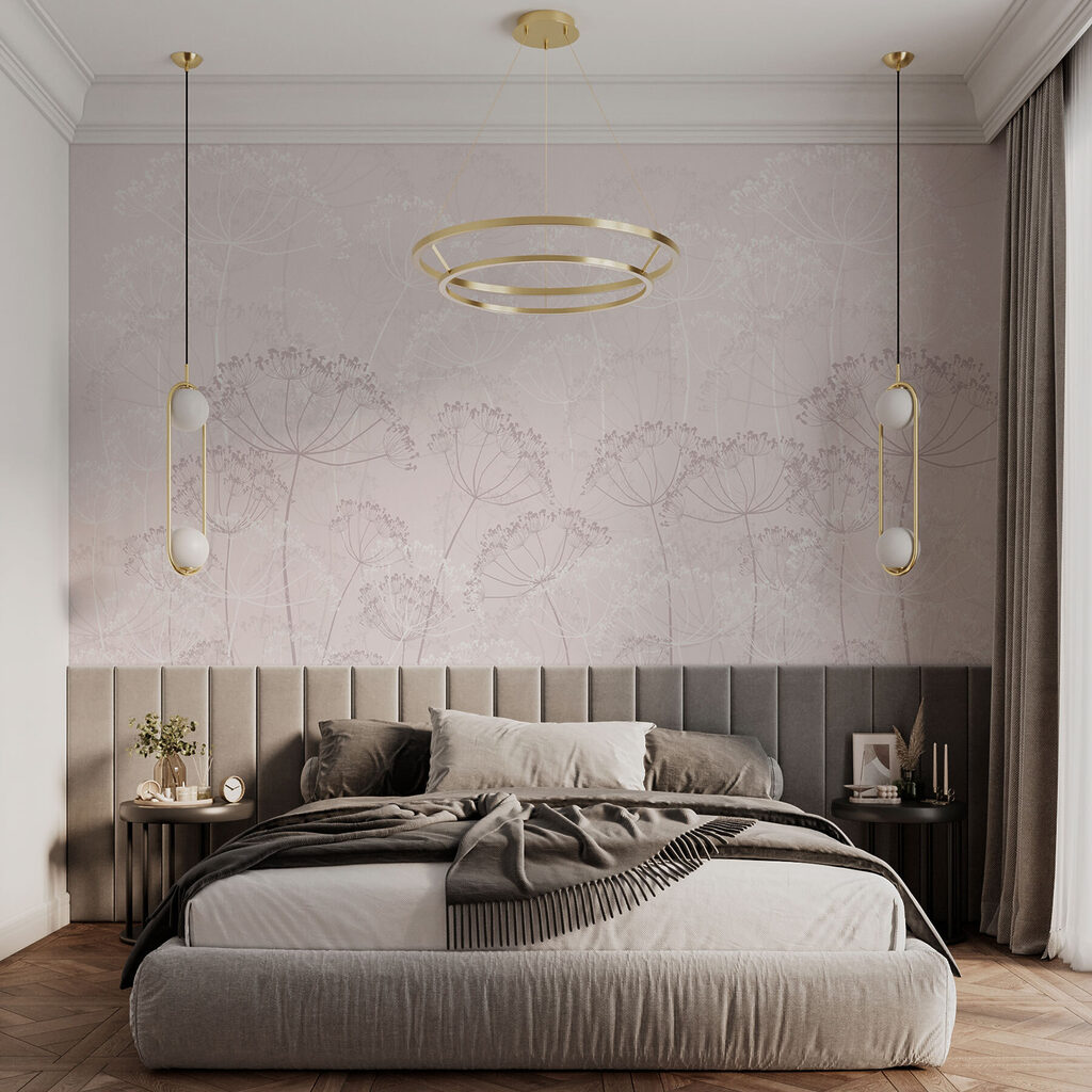 Delicate blooms in gentle hues