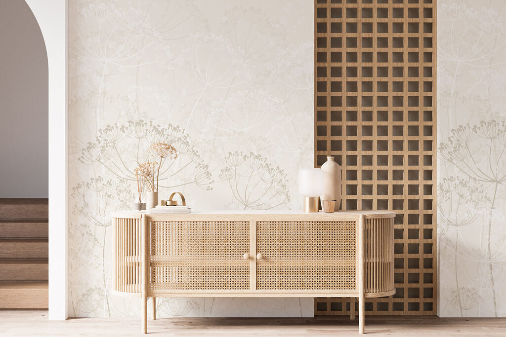 Delicate blooms in soft tones