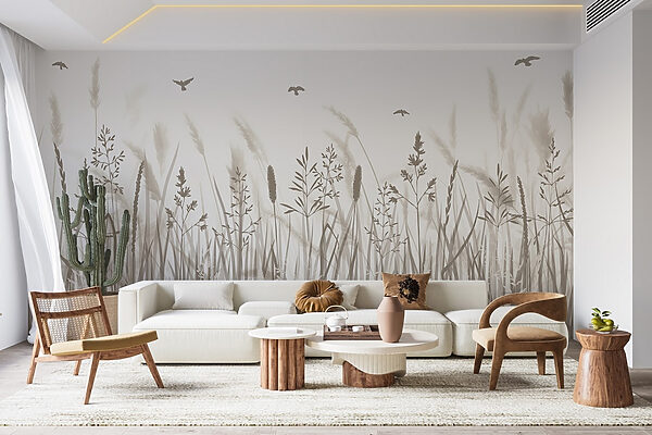 w02119pig107mr 600x400 - Πεδίο με γρασίδι και πουλιά που πετούν - tegory