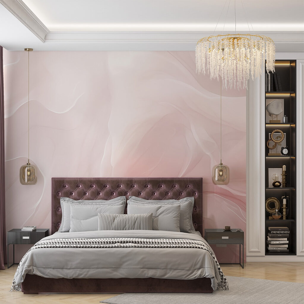 Soft curves in gentle hues