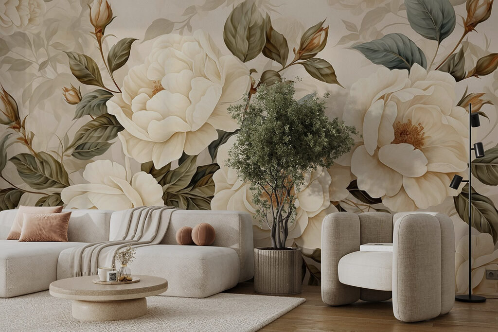 Soft blooms in gentle hues