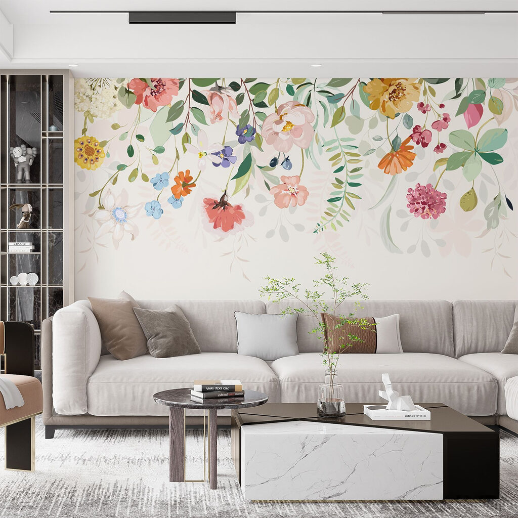 Floral elegance in soft hues