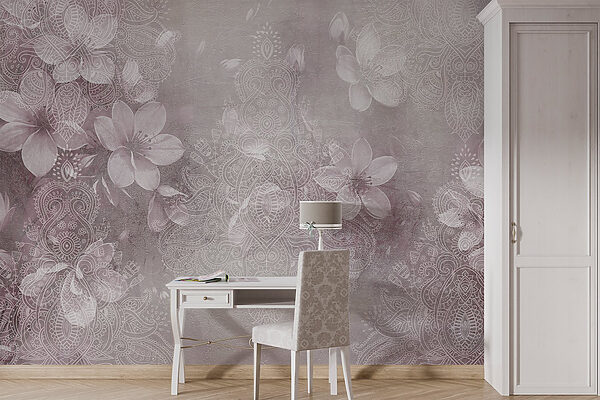 Λεπτά floral μοτίβα σε απαλές αποχρώσεις Λεπτά floral μοτίβα σε απαλές αποχρώσεις