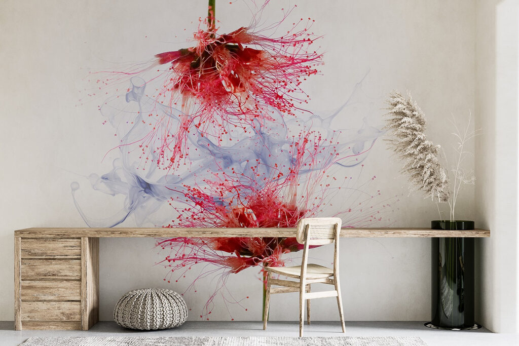 Ethereal blooms in soft colors