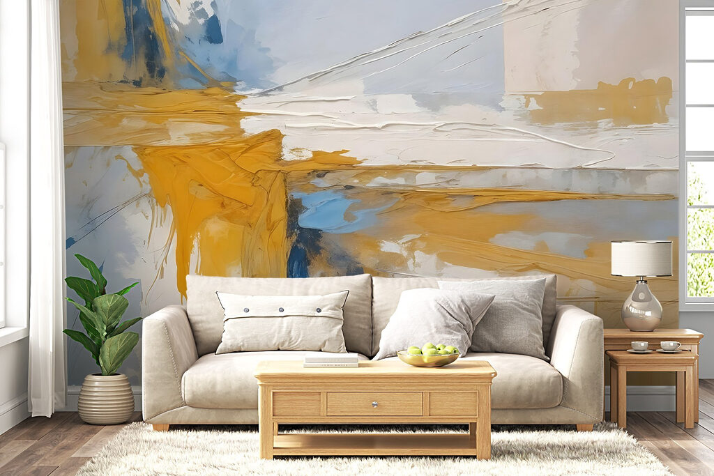 Painting of a colorful painting