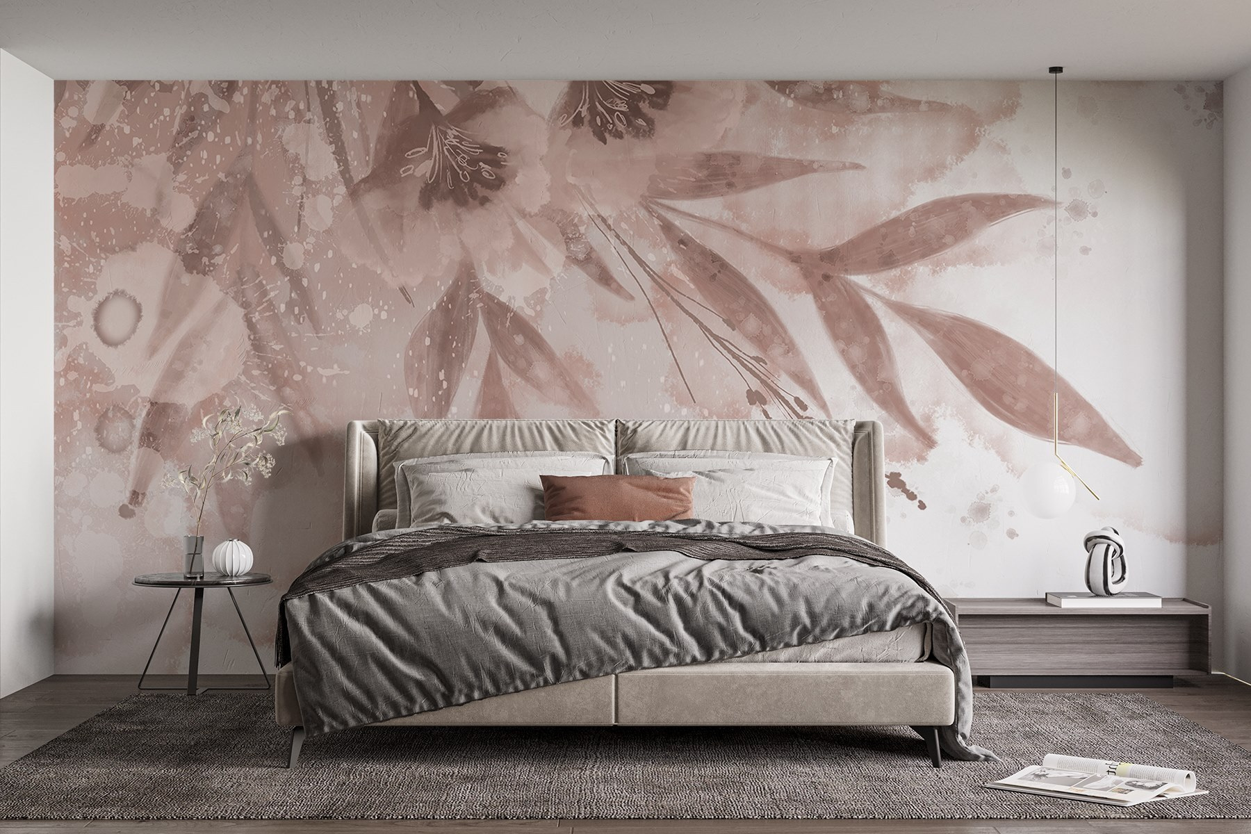 Soft florals in pastel hues